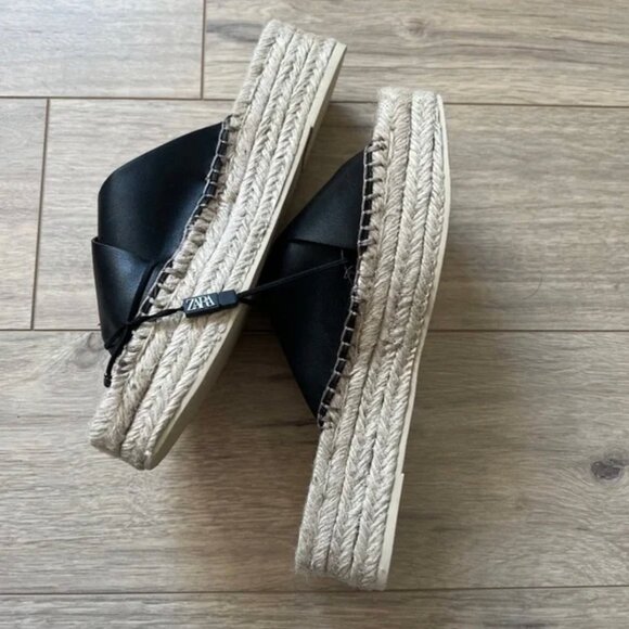 Zara Platform Espadrille Sandals EUR 38 - Picture 5 of 7
